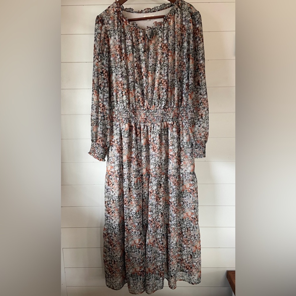 COPY - ROOLEE Women’s Floral Fully Lined Maxi Dress Size XL